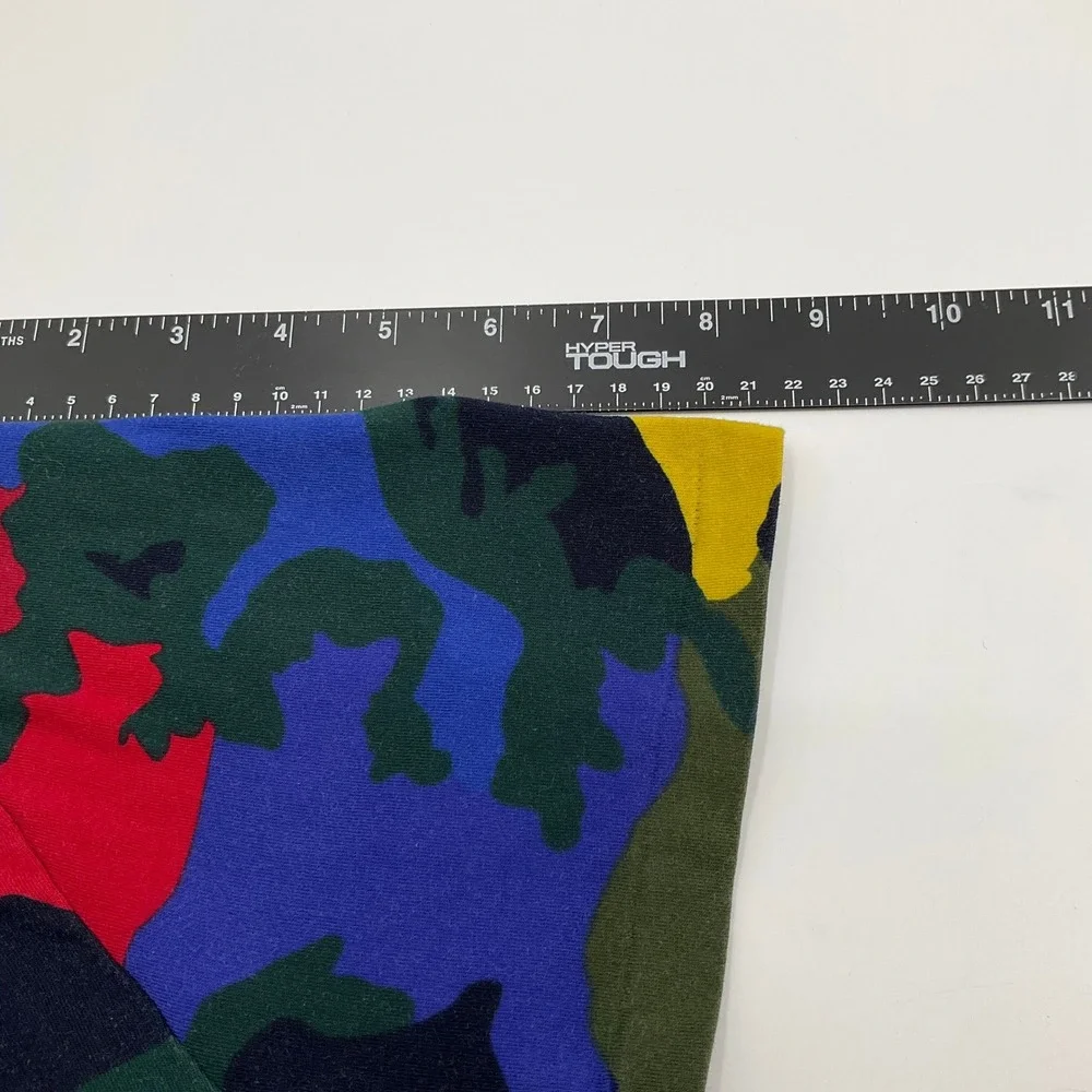 Polo Ralph Lauren T-Shirt Camo Polo XL Hypebeast Colorful Retro Urban Prep AOP